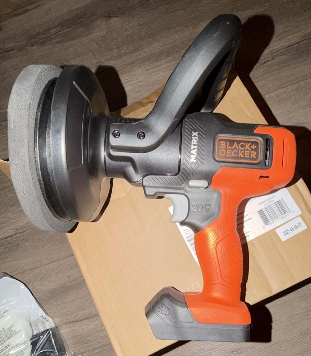 BLACK+DECKER MATRIX 20V MAX Cordless Buffer / Polisher Kit